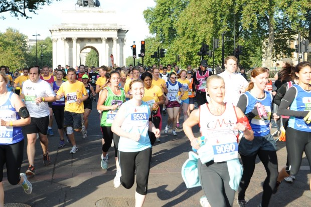 Royal Parks Half Marathon 2012