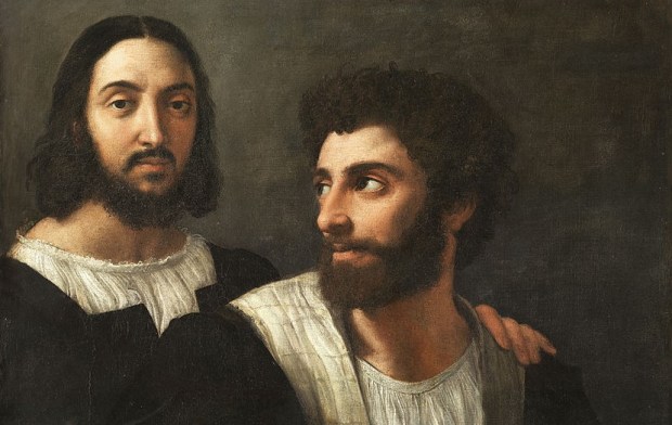 Raphael: Self Portrait with a friend