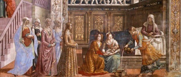 Ghirlandaio: Birth of the Virgin