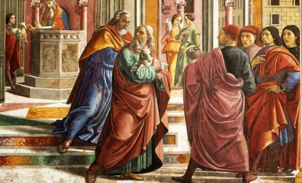 Ghirlandaio: Joachim expelled from the Temple