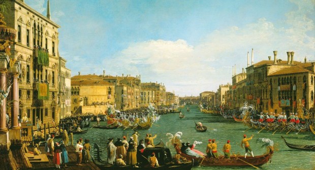 Canaletto: Regatta on the Grand Canal