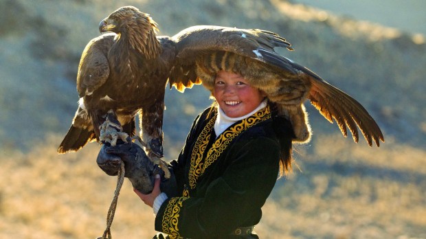 Aisholpan and her eagle